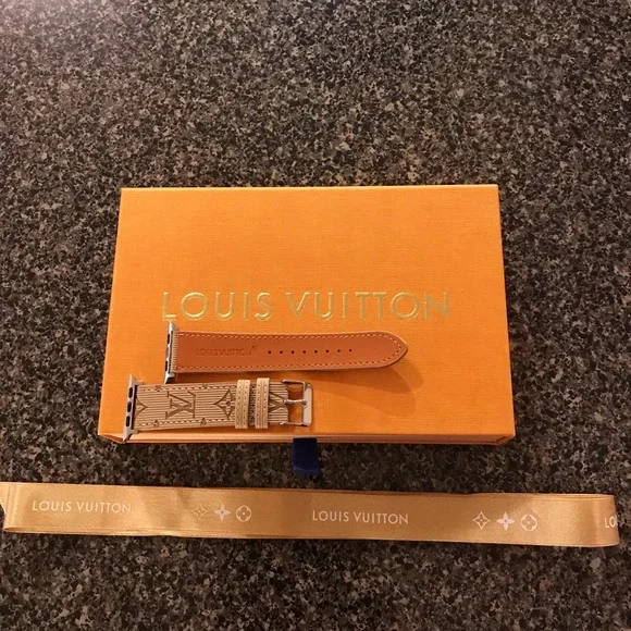 Authentic Louis Vuitton Leather Watch Band ✨❤️😍 - Picture 9 of 16